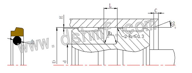 DSD孔用斯特封密封件的規格型號 型號規格 DSD孔用斯特封密封件的規格型號 型號規格