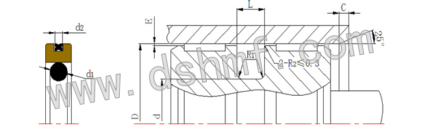 星型組合密封圈的型號規格表 型號規格 星型組合密封圈的型號規格表 型號規格