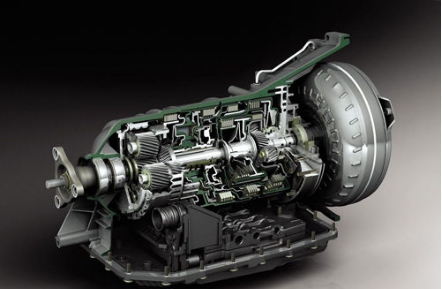 自動檔車型中的自動變速器 自動檔車型中的自動變速器