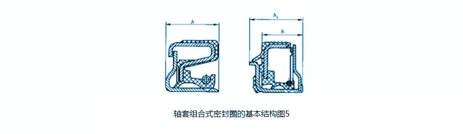 軸套組合密封圈結(jié)構(gòu)圖
