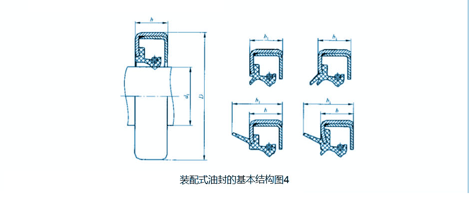 裝配式油封結(jié)構(gòu)圖