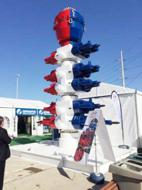 17采油必備的利器之一，可以用東晟密封泛塞封的大型防噴器！