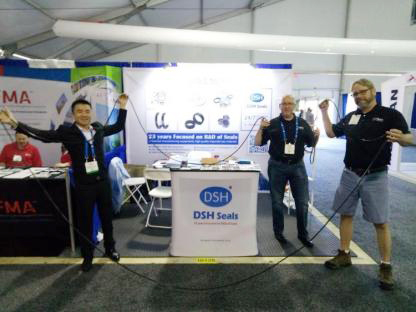 超大型尺寸、無接口氟橡膠O型密封圈產品