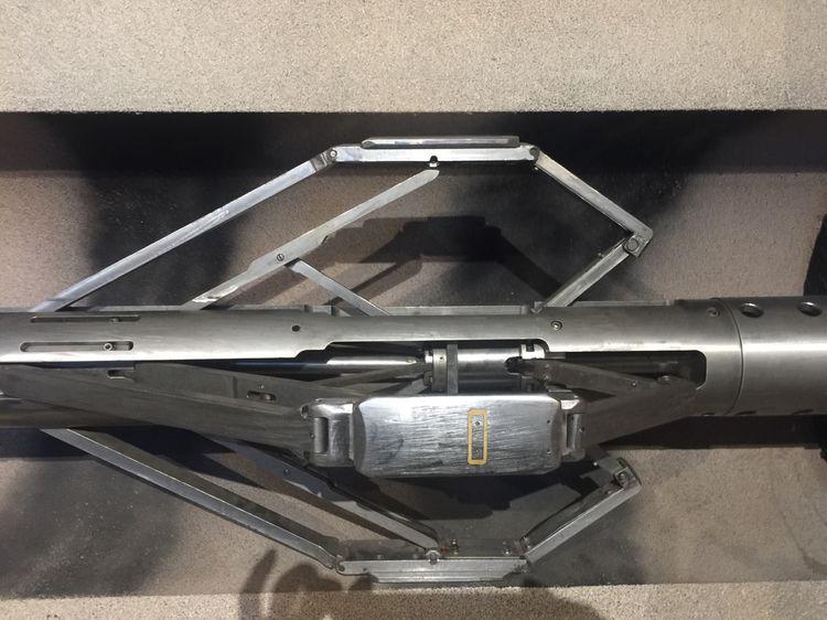 模擬工作中的：旋轉鉆井擴孔器裝置！