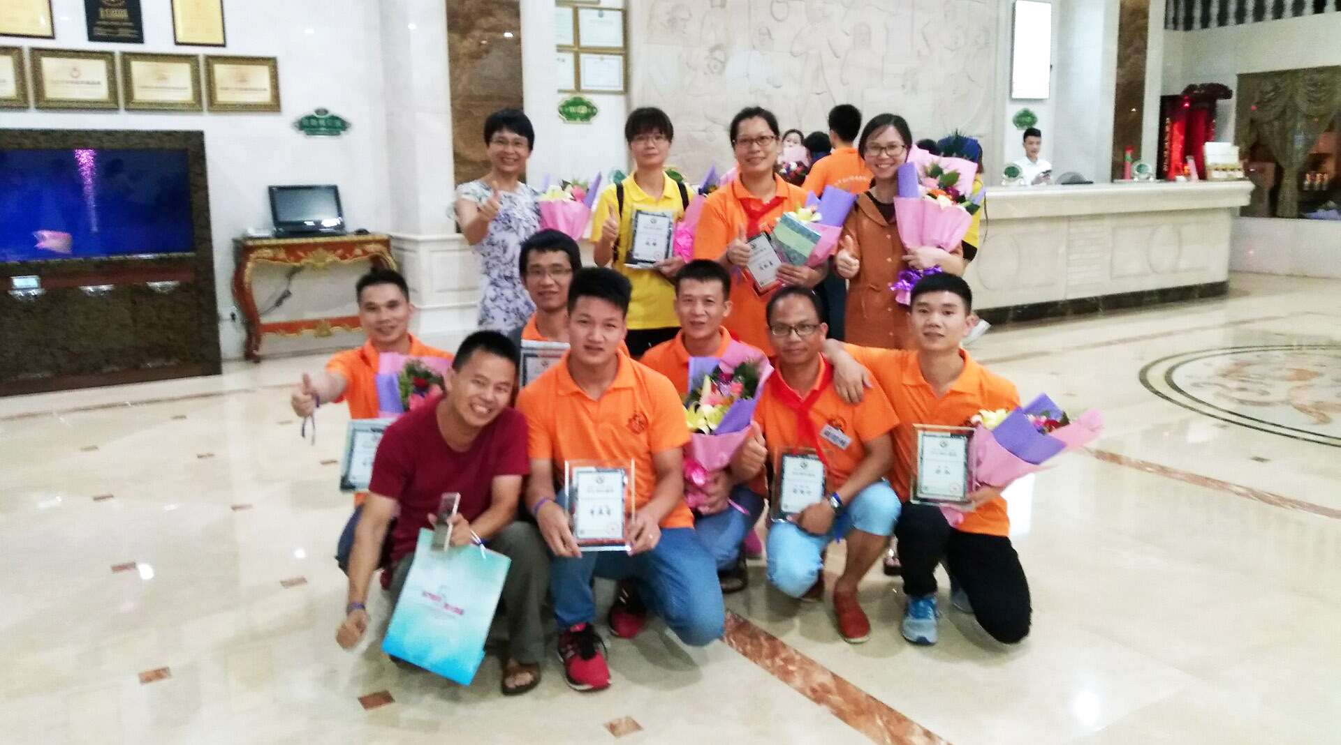 高效執行管理團隊東晟人合照