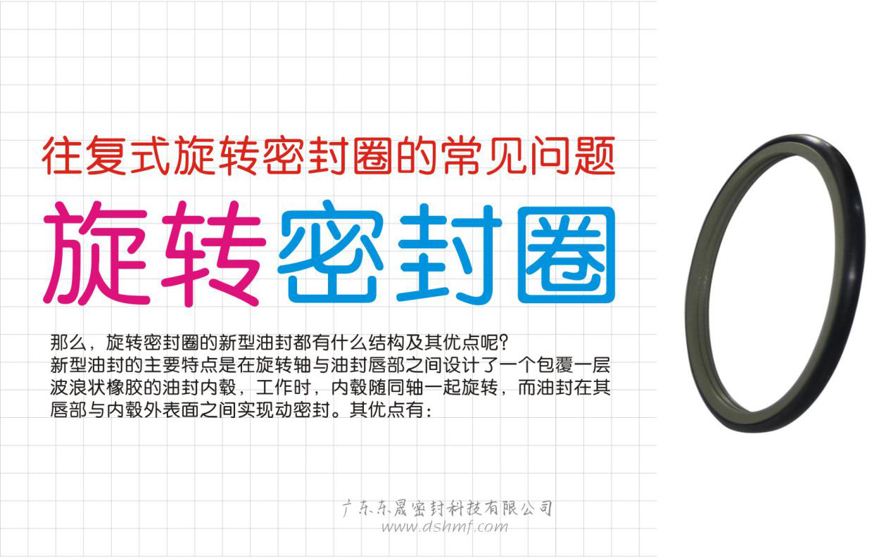 一個往復式的旋轉密封圈的常見問題集