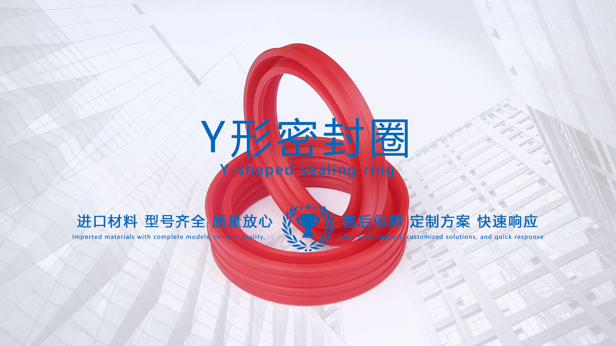 y型密封圈（又Y形密封圈，Y形圈，Y型圖或唇形密封圈，密封件油封膜片） (2)