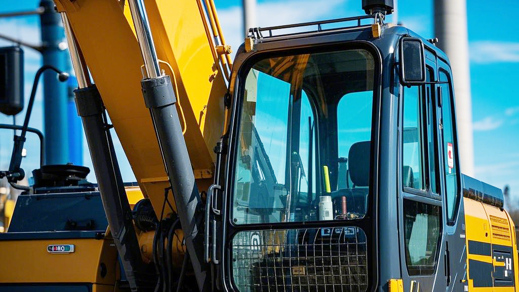 生成液壓挖掘機圖片