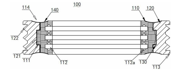 產品專利案例 ? 一種耐磨防污的密封件的密封圈的結構圖