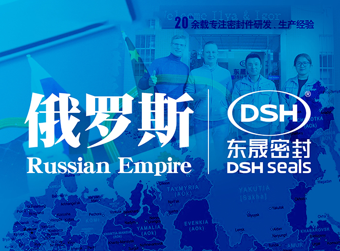 俄羅斯液壓機器制造行業的國外客戶來訪東晟密封公司參觀及工作洽談！