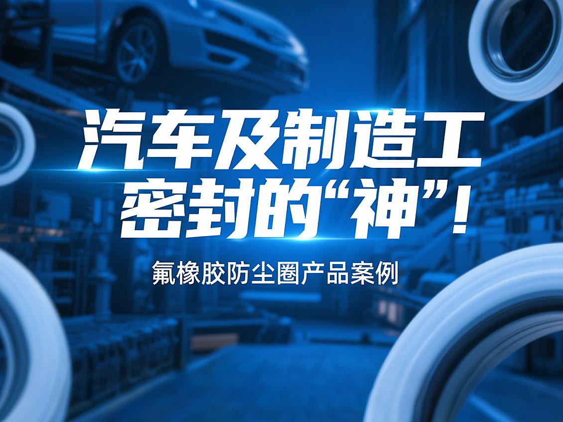 氟橡膠防塵圈產(chǎn)品案例 ? 汽車及制造工業(yè)密封的“神”！