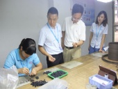 歡迎江蘇省建筑減震（結構消能減震）行業領導來訪東晟密封件廠家參觀