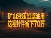 液壓缸老是漏油？礦山上用這密封件，一年省下70萬！?
